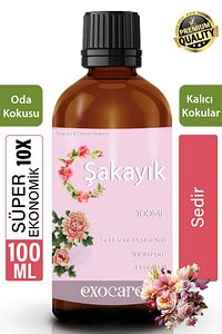 Şakayık Çiçeği Esansiyel Uçucu Koku Yağı Buhurdanlık Difüzör Esansı oda banyo ve dolap parfümü 100ml ürün fotoğrafı