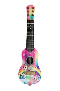 Çocuk Pembe Oyuncak Gitar 6898 - GTR-208 ürün fotoğrafı