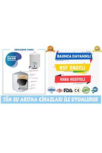 Su Arıtma Cihazı 12 Litre Nsf Onaylı Paslanmaz Metal Tank ürün fotoğrafı