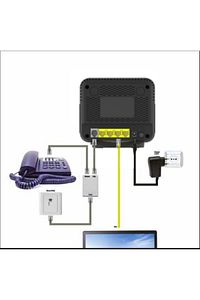 Modemi Vmg-3313-b10a 300mbps Kablosuz Usb Vdsl2/adsl/2 Router Yenilenmiş Modem (REFURBİSHED) ürün fotoğrafı