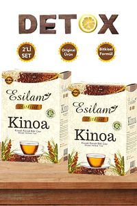 Kinoa Cay Zayıflama2 Destekleyici Bitkisel Çay 2 Li Set ürün fotoğrafı