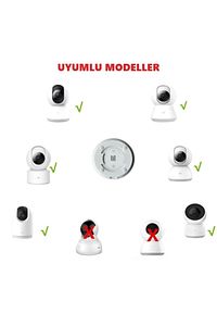 Xiaomi Home 360 2k C300 C400 Kamera Duvar Montaj Aparatı (KAMERA DAHİL DEĞİL.) ürün fotoğrafı