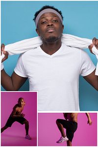 Erkek Spor Saç Bandı Sporcu Kafa Bandı Headband Tenis Gym Ter Bantı Spor Fitness Saç Bantları Gri ürün fotoğrafı