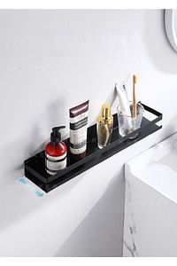 Banyo Rafları Sondajsız Köşe Rafı Duvara Monte Duş Tutucu Tuvalet Düzenleyici Banyo Aksesuarları ürün fotoğrafı