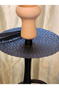 Orta Boy Nargile 43 cm Siyah Full Set Nargile Takımı ürün fotoğrafı