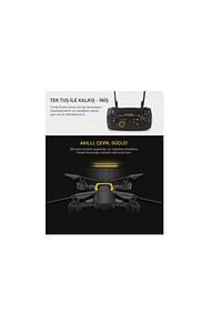 Corby Cx007 Zoom Pro Smart Kameralı Drone 2 Batarya ürün fotoğrafı