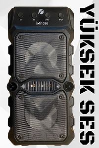 Outdoor Parti Hoparlörü Bluetooth Hoparlör 3 Inç × 2 Kablosuz Speaker Ses Bombas ürün fotoğrafı