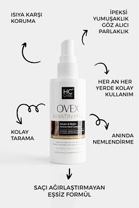 Hc Ovex Keratin & Biotin Saç Bakım Sütü - 150 Ml. Yeni Koku ürün fotoğrafı