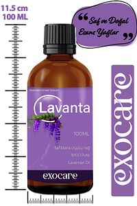 Lavanta Esansiyel Uçucu Koku Yağı Buhurdanlık Difüzör Esansı oda parfümü banyo ve dolap kokusu 100ml ürün fotoğrafı