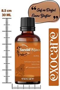 Sandal Ağacı Esansiyel Uçucu Koku Yağı Buhurdanlık Difüzör Esansı oda banyo ve dolap parfümü 30ml ürün fotoğrafı