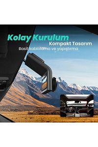 360 G300h Pro 2k Qhd Adas Wifi Gps 140° Geniş Açı Gece Görüşlü Akıllı Araç Içi Kamera ürün fotoğrafı