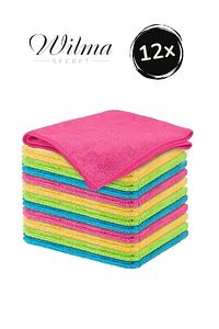 Mikrofiber Temizlik Bezi 12 Adet 30x30 ürün fotoğrafı