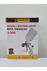 MEŞEM HAVALI ÜSTTEN DEPO BOYA TABANCASI S-990 ürün fotoğrafı