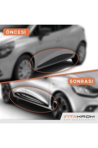 Renault Clio 4 Krom Yan Kapı Çıtası 4 Parça 2012-2019 - Hb-sw ürün fotoğrafı