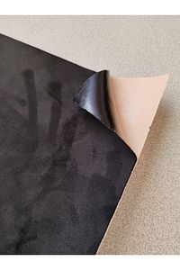 Alcantra Kaplama Kumaşı 47x100cm - Alcantra Nubuk Suet Kaplama ürün fotoğrafı