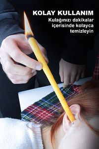 Kulak Temizleme Mumu 5 Çift (10 ADET) ürün fotoğrafı