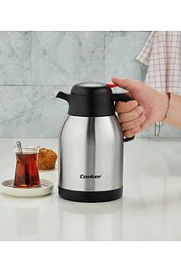 2 Litre Çift Kat Paslanmaz Çelik Termos 12-24 Saat Soğuk, 8-12 Saat Sıcak Tutma ürün fotoğrafı