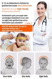 Düz Kafa Yastığı & Bebek Yastığı %100 Pamuk, Antibakteriyel, Terletmez Bebek kafa yastığı ürün fotoğrafı