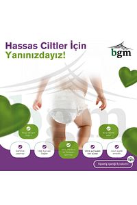 Canbebe Bebek Bezi 40 Adet No-5 Fırsat Paketi Ph Dengeli, Ultra Yumuşak Ve Sızdırmaz ürün fotoğrafı