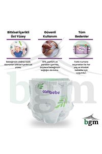 Canbebe Bebek Bezi 40 Adet No-5 Fırsat Paketi Ph Dengeli, Ultra Yumuşak Ve Sızdırmaz ürün fotoğrafı
