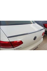 Volkswagen Passat B6 - B7 - B8 Type 2006 - 2020 Uyumlu Bagaj Üstü Spoiler Piano Black ürün fotoğrafı