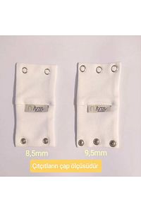 2 Çıtçıtlı Ve 3 Çıtçıtlı ( 8,5mm Ve 9,5 Mm ) Body Uzatma Aparatı ürün fotoğrafı
