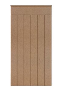 Iskandınav Model( 54 X 102 Cm )dekoratif Duvar Paneli Boyanabilir Ahşap 6 Mm Ham Mdf Duvar Paneli ürün fotoğrafı