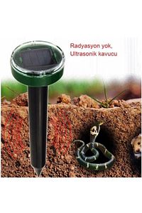 Solar Güneş Enerjili Akrep,Köstebek,Yılan Fare Kovucu 750 m2 Etkili ürün fotoğrafı