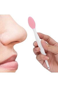 Cilt Ve Yüz Temizleyici Siyah Nokta Gözenek Ölü Deri Temizleme Fırçası Dudak Peeling Fırça 2 Adet ürün fotoğrafı
