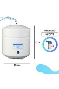 8 Litre Metal Tank 2.2 Galon Su Arıtma Tankı ürün fotoğrafı