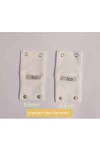 2 Çıtçıtlı Ikili Body Uzatma Aparatı ( 8,5mm ) ürün fotoğrafı