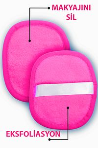 Makyaj Ve Yüz Temizleyici - Sadece Su Ile Makyaj Temizleme - Pink Ped ürün fotoğrafı