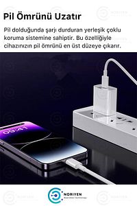 iPhone Tüm Serilere Uyumlu 20w Hızlı Şarj Seti Adaptör ve Type C Kablosu 7 8 X 11 12 13 14 Plus Pro ürün fotoğrafı