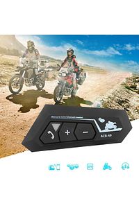 Intercom Motor Kurye Kask Kulaklık Bluetooth Motosiklet Kulaklık 5.0 Bluetooth Interkom Es-189m ürün fotoğrafı