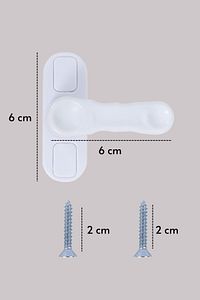 1 Adet Pvc Pimapen Pencere Cam Balkon Kapısı Güvenli Emniyet Kilidi ürün fotoğrafı
