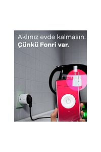 Akıllı Priz, Wifi, Uzaktan Kontrol, Anlık Enerji Tüketim Takip, Zamanlayıcı ürün fotoğrafı