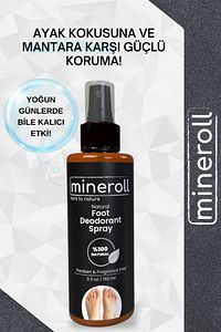 Ayak Koku Önleyici Doğal Kristal Deodorant Sprey, Ayak Spreyi 150ml ürün fotoğrafı