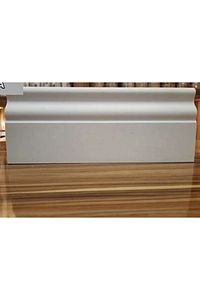 10 Cm Pvc Kaplama Süpürgelik Bute Beyaz Renk ürün fotoğrafı