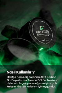Aktif Karbon Diş Temizleme Tozu 50 gr ürün fotoğrafı