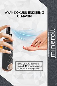 Ayak Koku Önleyici Doğal Kristal Deodorant Sprey, Ayak Spreyi 150ml ürün fotoğrafı