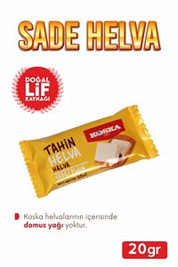 Mini Sade Helva 20gr (25 Adet) ürün fotoğrafı