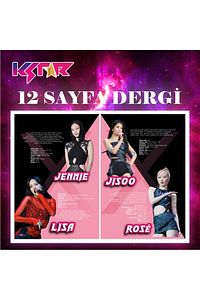 Blackpink Dergısı 4 Kpop ürün fotoğrafı