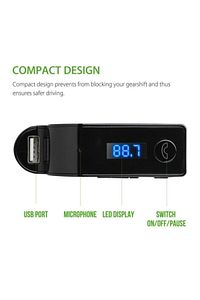 2020 Yeni Model Bluetooth 4.1 Araç Kiti Car G7 Fm Transmitter Çakmaklık Girişli Mp3 Çalar Usb Aux Bt ürün fotoğrafı
