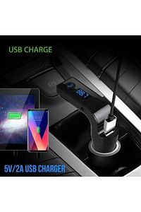 2020 Yeni Model Bluetooth 4.1 Araç Kiti Car G7 Fm Transmitter Çakmaklık Girişli Mp3 Çalar Usb Aux Bt ürün fotoğrafı