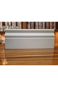 10 Cm Pvc Kaplama Süpürgelik Bute Beyaz Renk ürün fotoğrafı