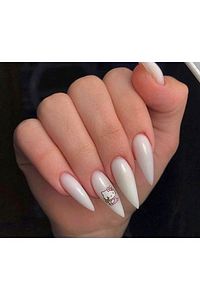 Hello Kitty Desenli Tırnak Dövmesi Tırnak Tattoo Nail Art Tırnak Sticker ürün fotoğrafı