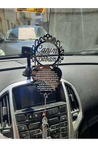 Ayna Pleksi Araba Dikiz Aynası Süsü Gümüş A7 ürün fotoğrafı