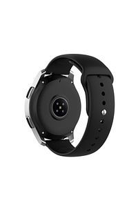 Samsung Galaxy Watch (22MM) Uyumlu Akıllı Saat Kordonu Klasik Silikon Kordon Kayış Bileklik ürün fotoğrafı
