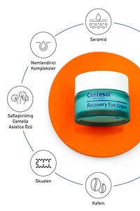 Centesol Onarıcı Göz Bakım Kremi Recovery Eye Cream 15 ml ürün fotoğrafı
