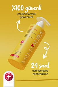 %100 Yenilebilir İçerikli, Nemlendirici Bebek Kremi - Baby Moisturizing Cream 200 ml ürün fotoğrafı